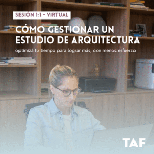 Sesión 1:1 - Cómo gestionar un estudio de arquitectura